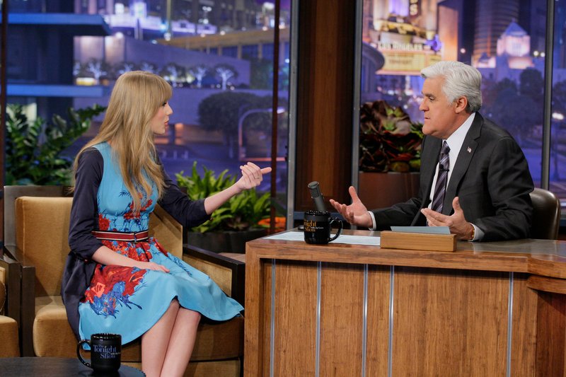 Taylor Swift at The Tonight Show With Jay Leno — photo 27