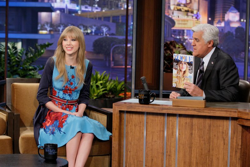 Taylor Swift at The Tonight Show With Jay Leno — photo 30