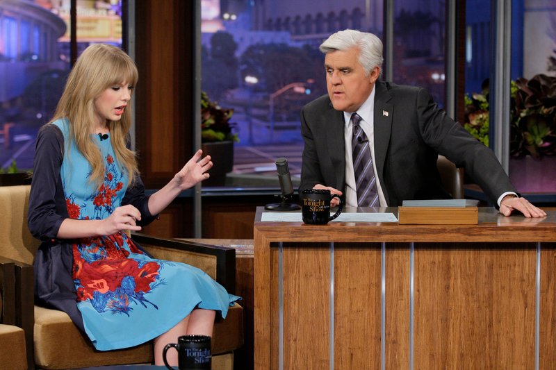 Taylor Swift at The Tonight Show With Jay Leno — photo 32