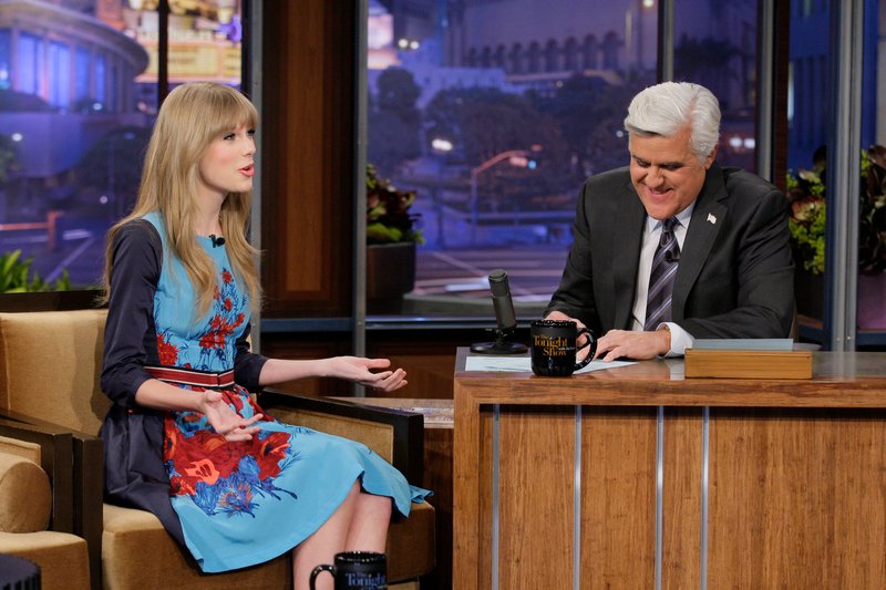Taylor Swift at The Tonight Show With Jay Leno — photo 34