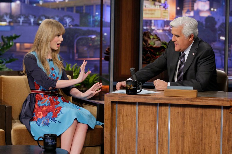 Taylor Swift at The Tonight Show With Jay Leno — photo 35