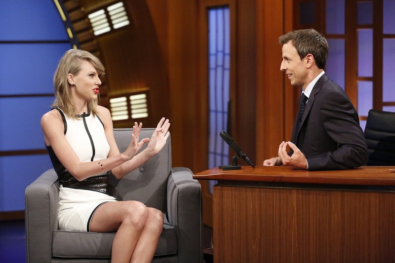 Taylor Swift at Late Night With Seth Meyers — photo 3