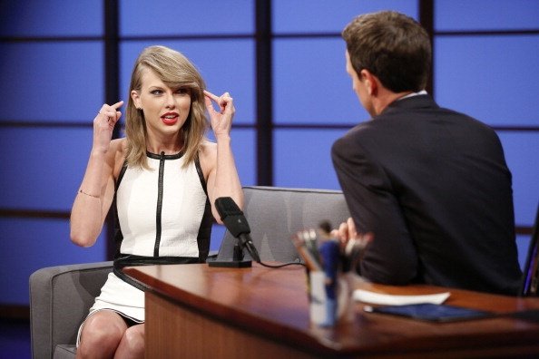 Taylor Swift at Late Night With Seth Meyers — photo 12
