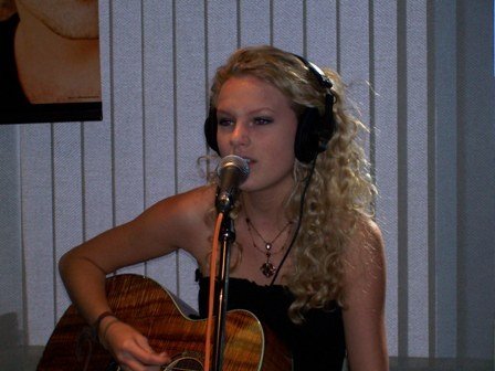 Taylor Swift in the XTU Triple Nickel Studio